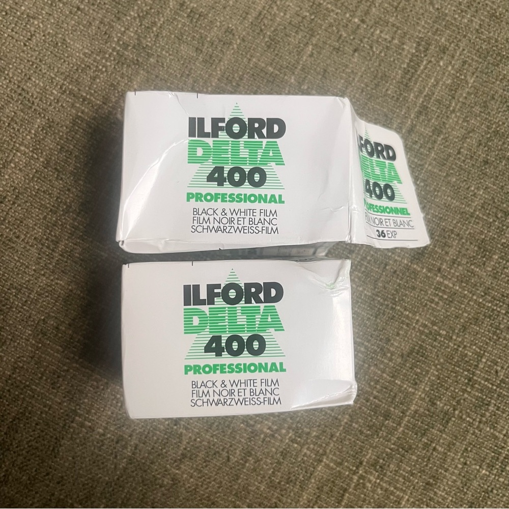 Ilford Delta 400 Professional B&W Film x2